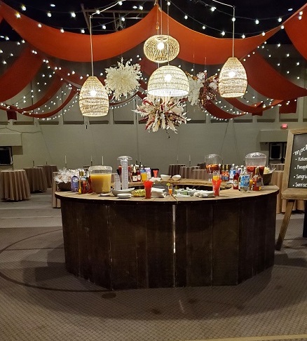 Canvas Church Womens Conference, showroom and expo by Celebrate Event Rentals, Bigfork Montana