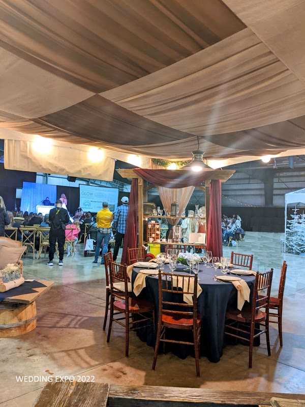 Wedding Expo 2022 5, showroom and expo by Celebrate Event Rentals, Bigfork Montana