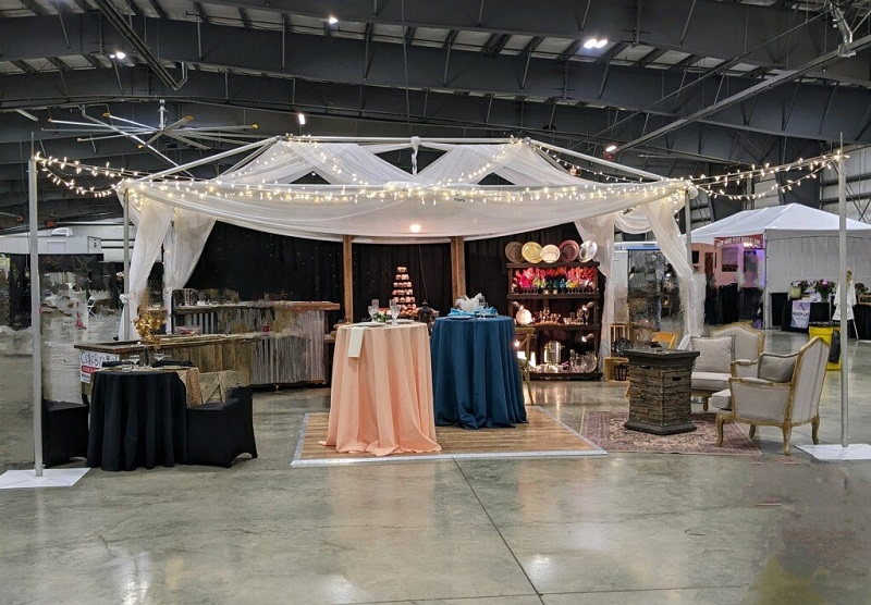 Wedding Expo 2022, showroom and expo by Celebrate Event Rentals, Bigfork Montana