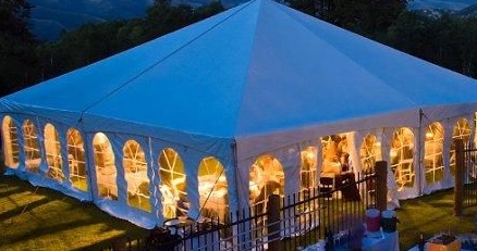 Frame Tent Lit, tent by Celebrate Event Rentals, Bigfork Montana