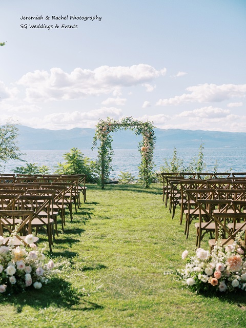 Wedding by Celebrate Event Rentals, Bigfork Montana