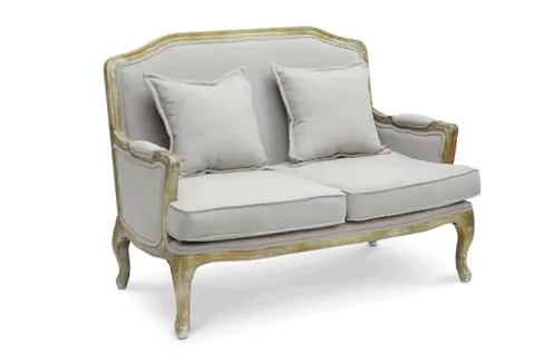French Antique Loveseat, lounge furniture from the Celebrate Event Rentals catalog
