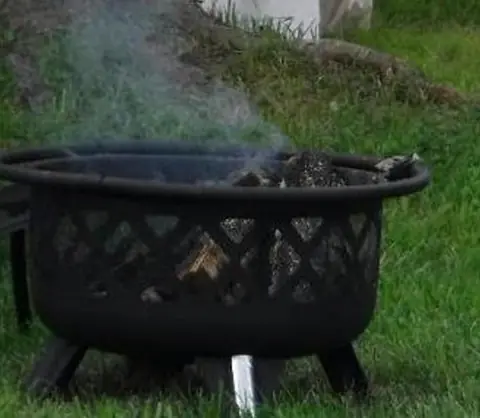 Wood Fire Pit, an outdoor heater from the Celebrate Event Rentals catalog